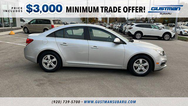 used 2016 Chevrolet Cruze Limited car, priced at $13,995