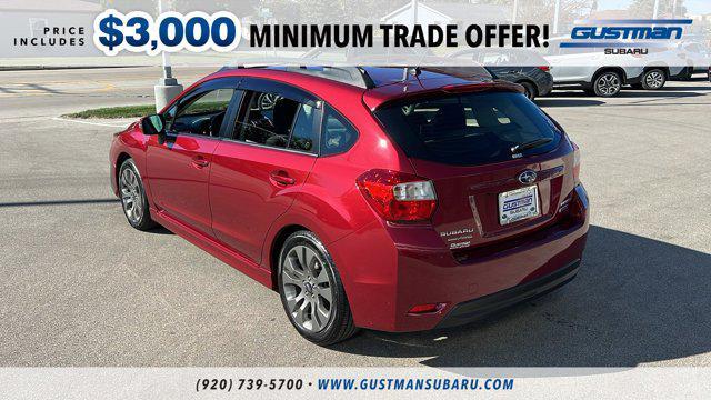 used 2015 Subaru Impreza car, priced at $19,995