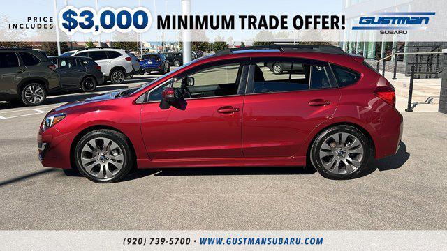 used 2015 Subaru Impreza car, priced at $19,995