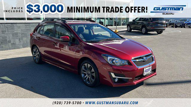 used 2015 Subaru Impreza car, priced at $19,995