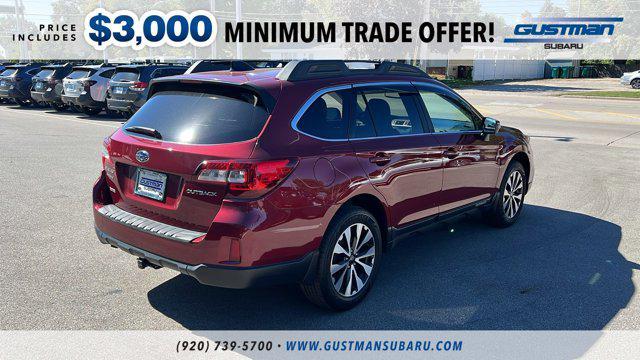 used 2016 Subaru Outback car, priced at $16,995