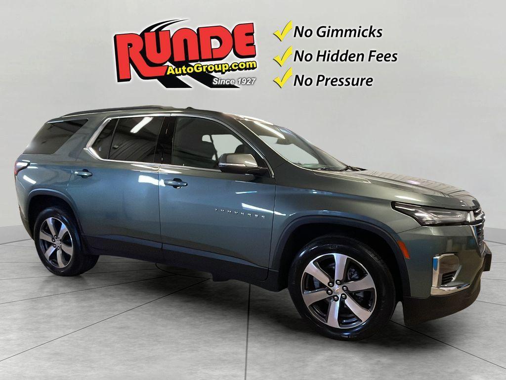used 2022 Chevrolet Traverse car, priced at $25,381