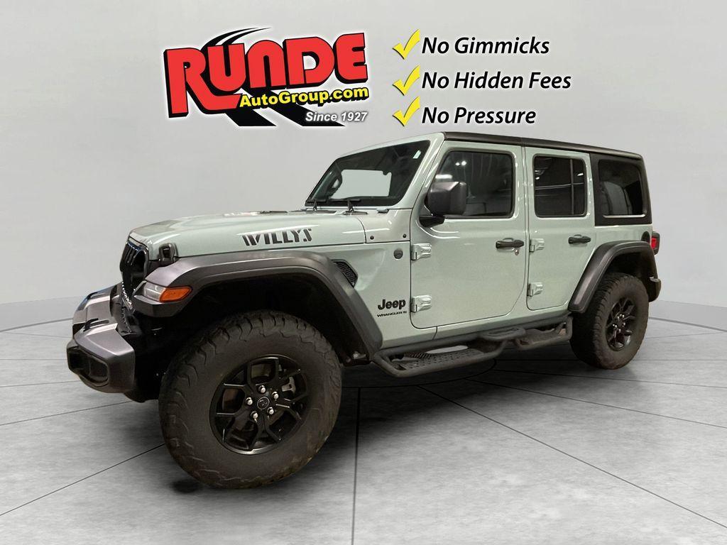used 2024 Jeep Wrangler car, priced at $36,990