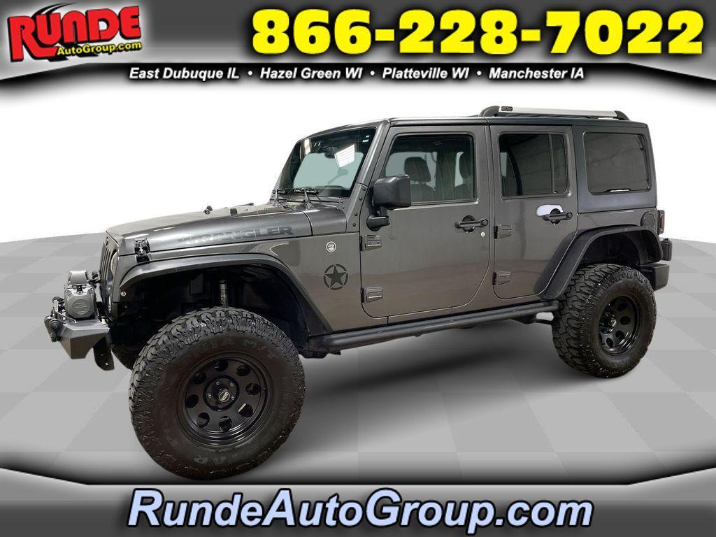 used 2016 Jeep Wrangler Unlimited car, priced at $23,741