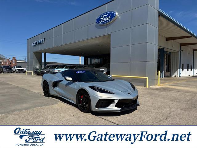 used 2021 Chevrolet Corvette car, priced at $67,782