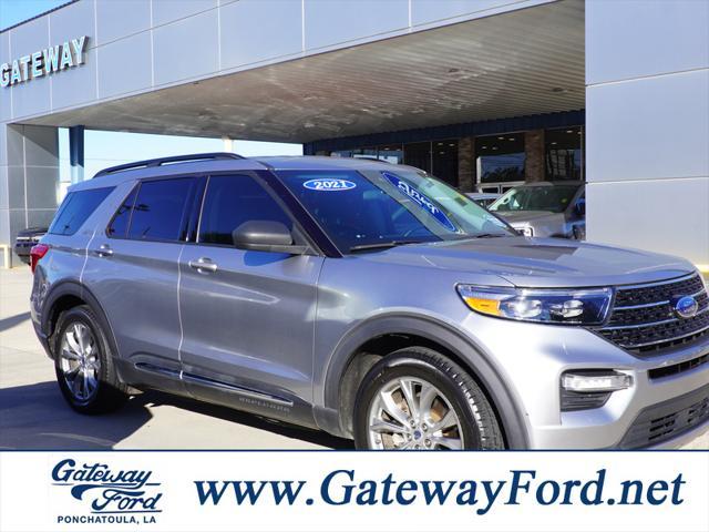 used 2021 Ford Explorer car, priced at $24,356