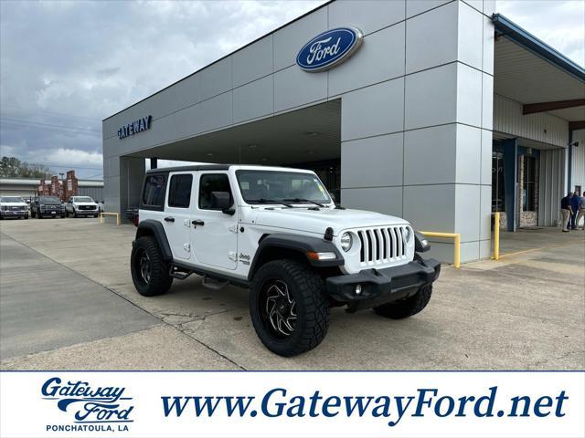 used 2019 Jeep Wrangler Unlimited car, priced at $22,849