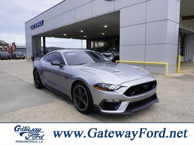 used 2021 Ford Mustang car, priced at $48,846