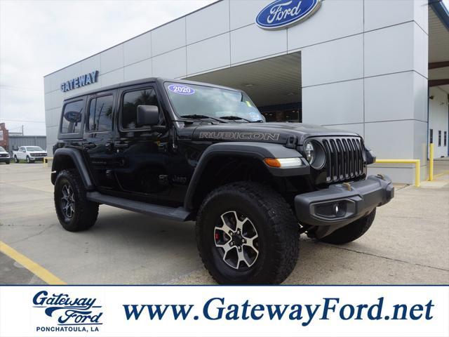 used 2020 Jeep Wrangler Unlimited car, priced at $41,978