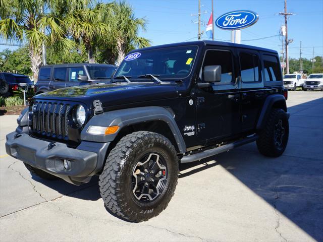 used 2018 Jeep Wrangler Unlimited car, priced at $25,922