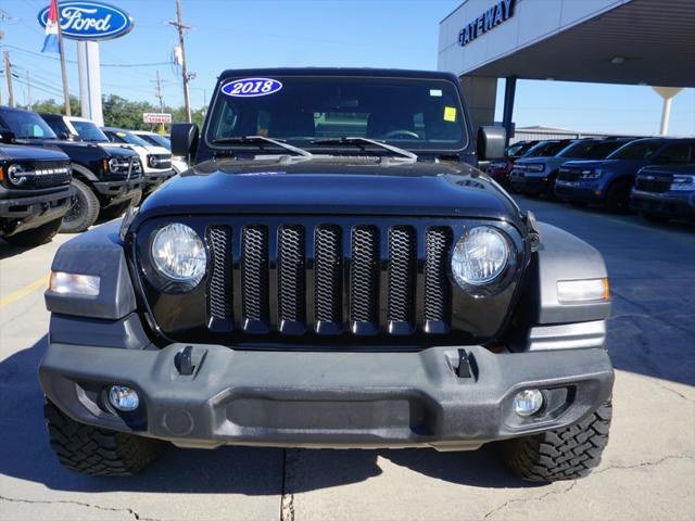 used 2018 Jeep Wrangler Unlimited car, priced at $25,922