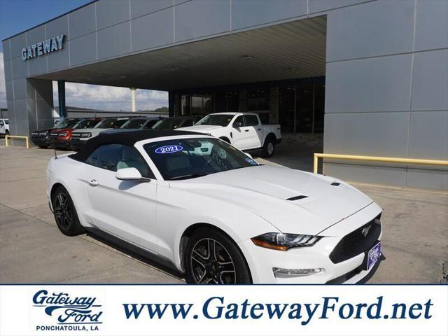 used 2021 Ford Mustang car, priced at $20,983