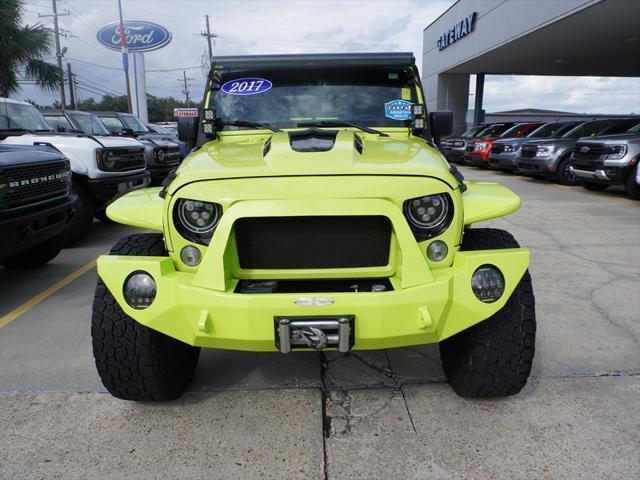 used 2017 Jeep Wrangler Unlimited car, priced at $26,853