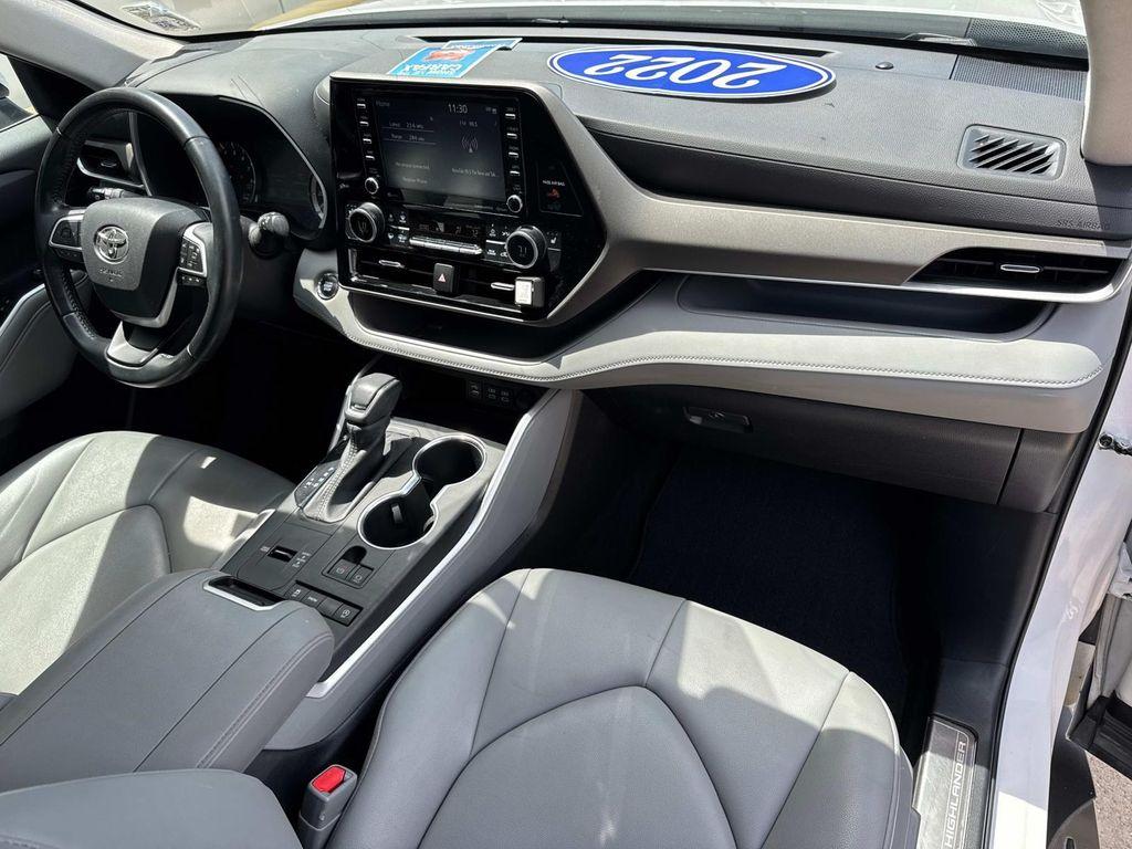 used 2022 Toyota Highlander car, priced at $29,993