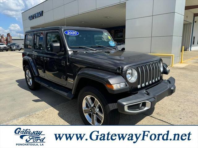 used 2020 Jeep Wrangler Unlimited car, priced at $33,737