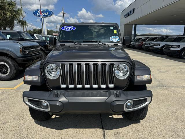 used 2020 Jeep Wrangler Unlimited car, priced at $34,868