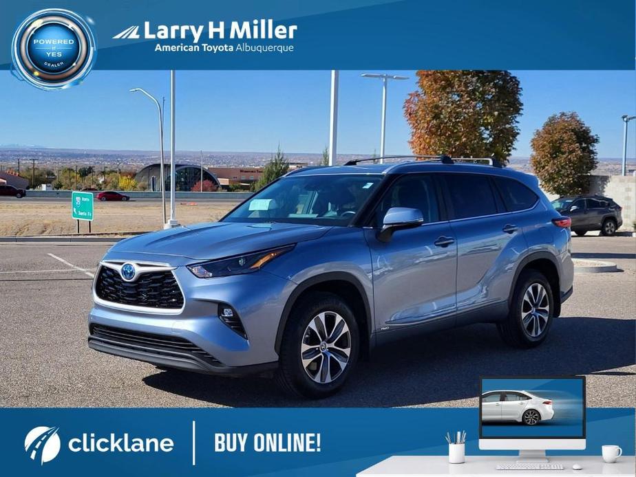 used 2023 Toyota Highlander Hybrid car, priced at $44,895