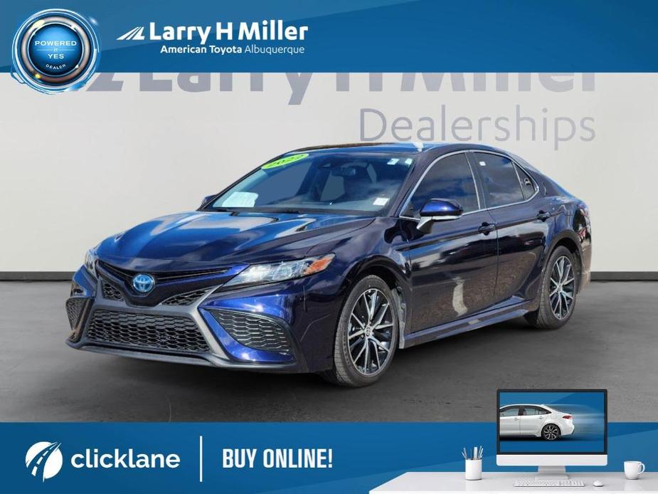 used 2022 Toyota Camry Hybrid car, priced at $29,495