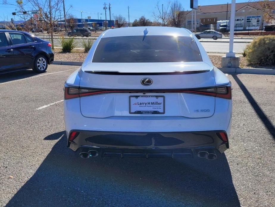 used 2023 Lexus IS 500 car, priced at $58,995