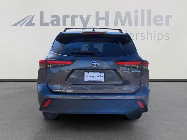 used 2022 Toyota Highlander Hybrid car, priced at $36,495