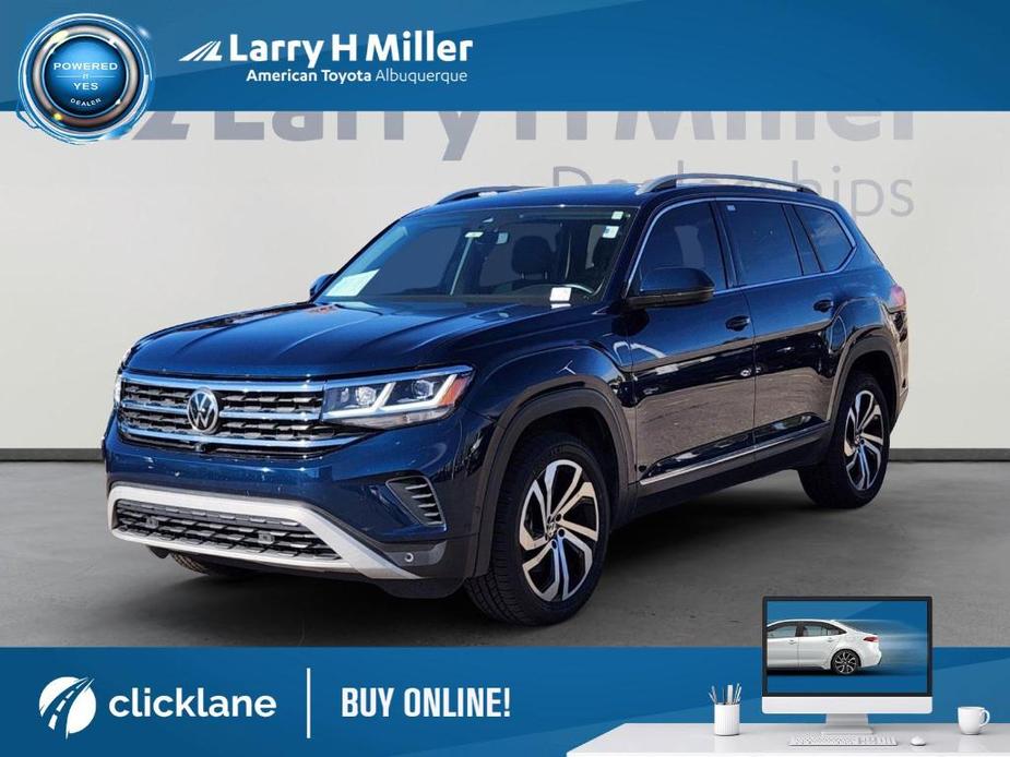 used 2021 Volkswagen Atlas car, priced at $32,995