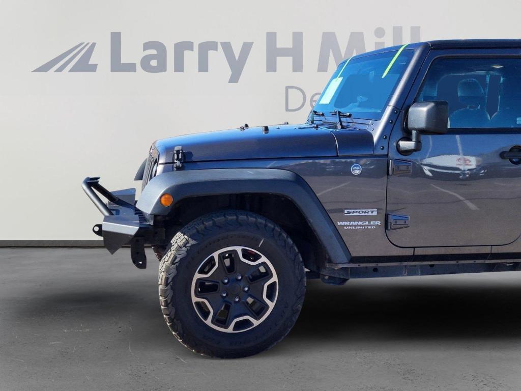 used 2016 Jeep Wrangler Unlimited car, priced at $14,995