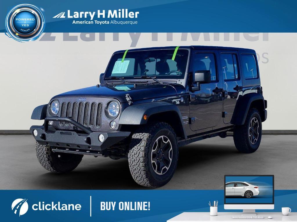 used 2016 Jeep Wrangler Unlimited car, priced at $16,995