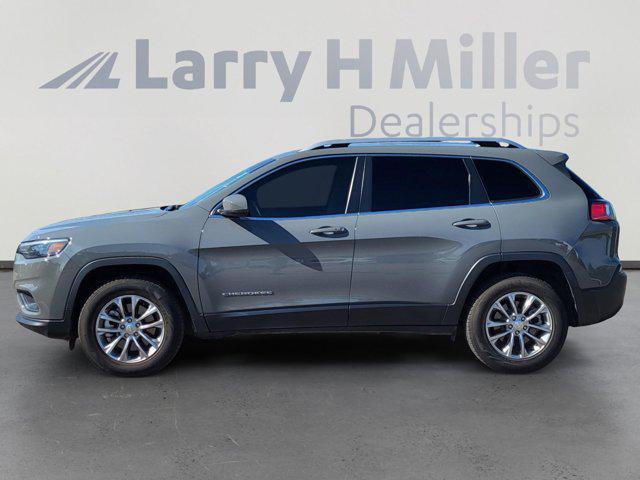 used 2021 Jeep Cherokee car, priced at $21,495