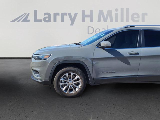 used 2021 Jeep Cherokee car, priced at $21,495