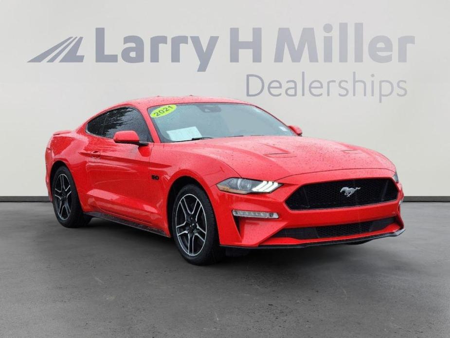 used 2021 Ford Mustang car, priced at $30,995