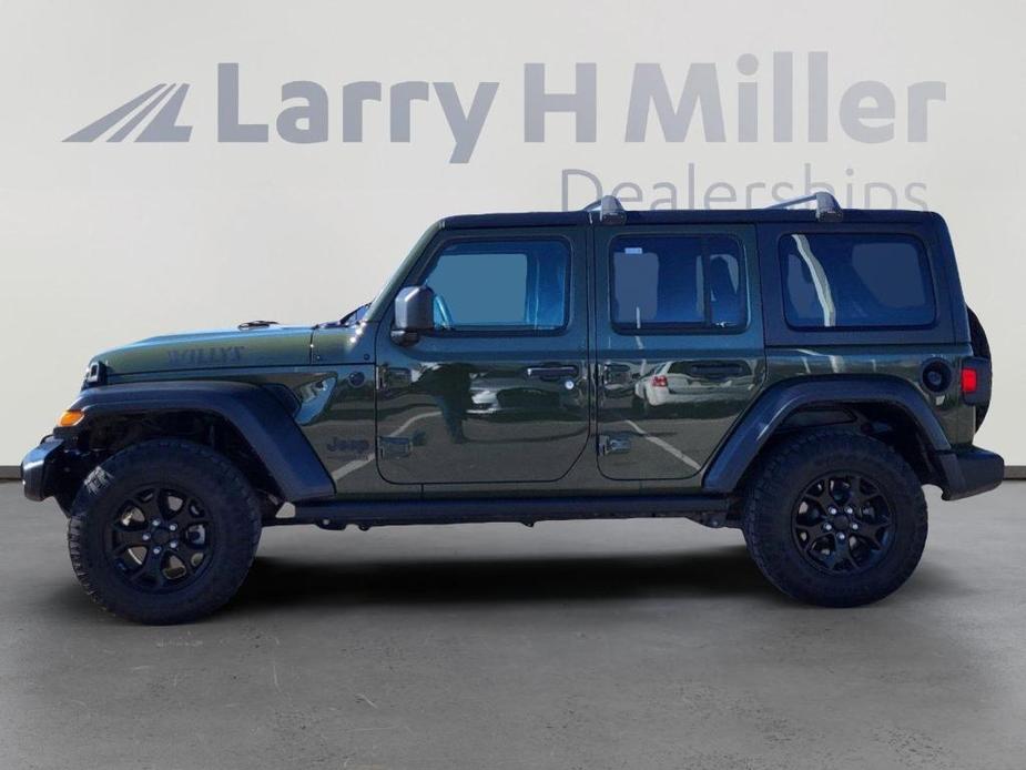 used 2021 Jeep Wrangler Unlimited car, priced at $30,995