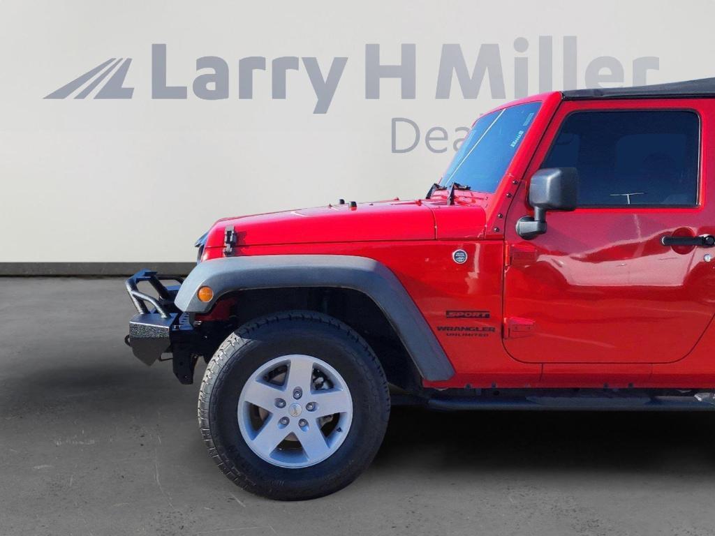 used 2017 Jeep Wrangler Unlimited car, priced at $18,995