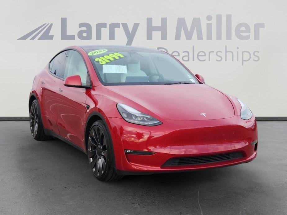 used 2022 Tesla Model Y car, priced at $29,495