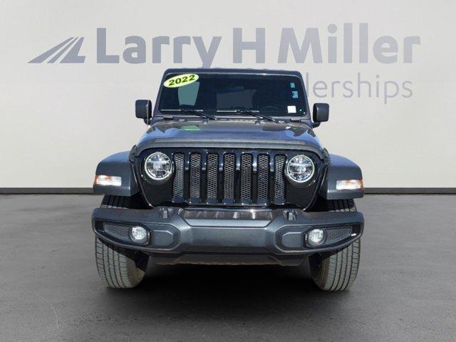 used 2022 Jeep Wrangler Unlimited car, priced at $36,495