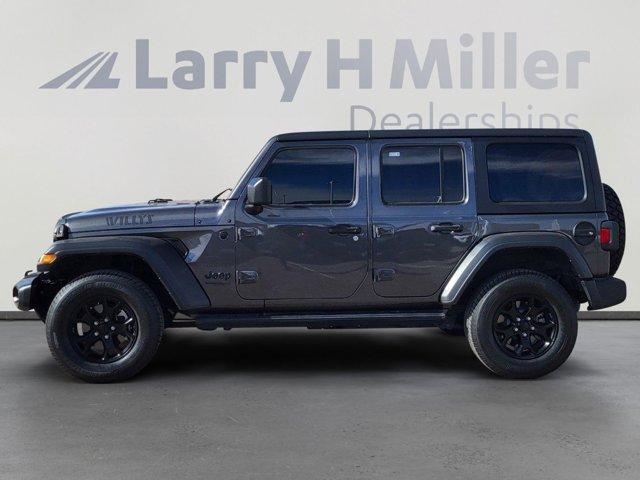 used 2022 Jeep Wrangler Unlimited car, priced at $36,495