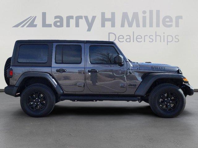 used 2022 Jeep Wrangler Unlimited car, priced at $36,495