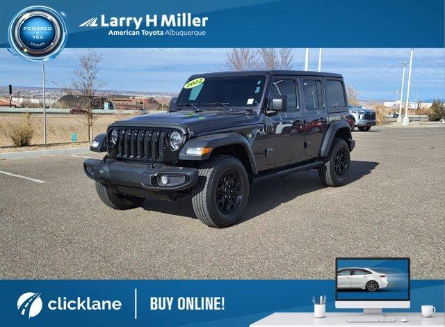 used 2022 Jeep Wrangler Unlimited car, priced at $36,495