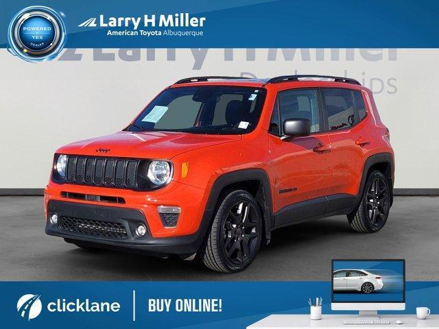 used 2021 Jeep Renegade car, priced at $18,995