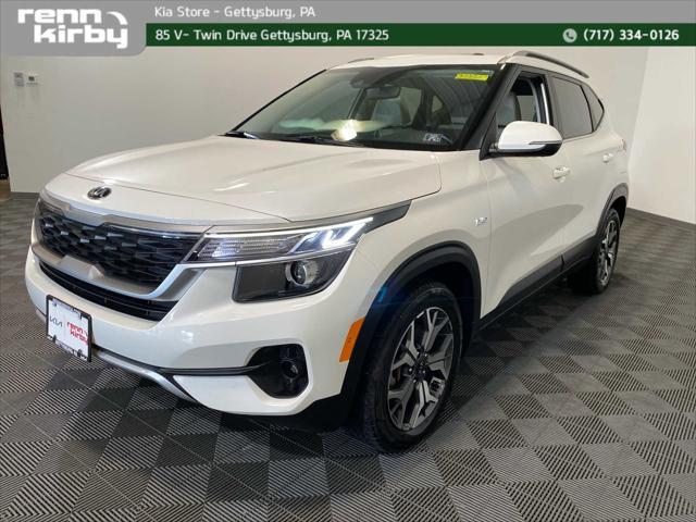 used 2021 Kia Seltos car, priced at $17,500