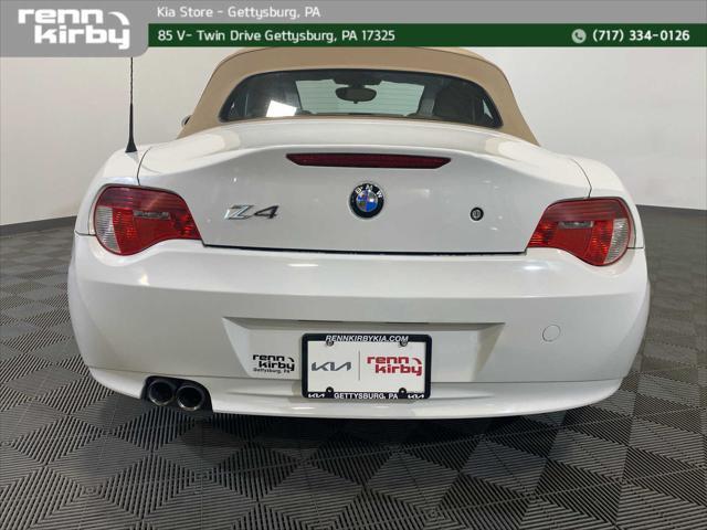 used 2007 BMW Z4 car, priced at $12,600