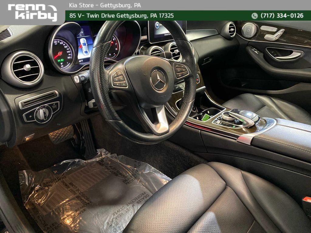 used 2018 Mercedes-Benz C-Class car, priced at $16,000