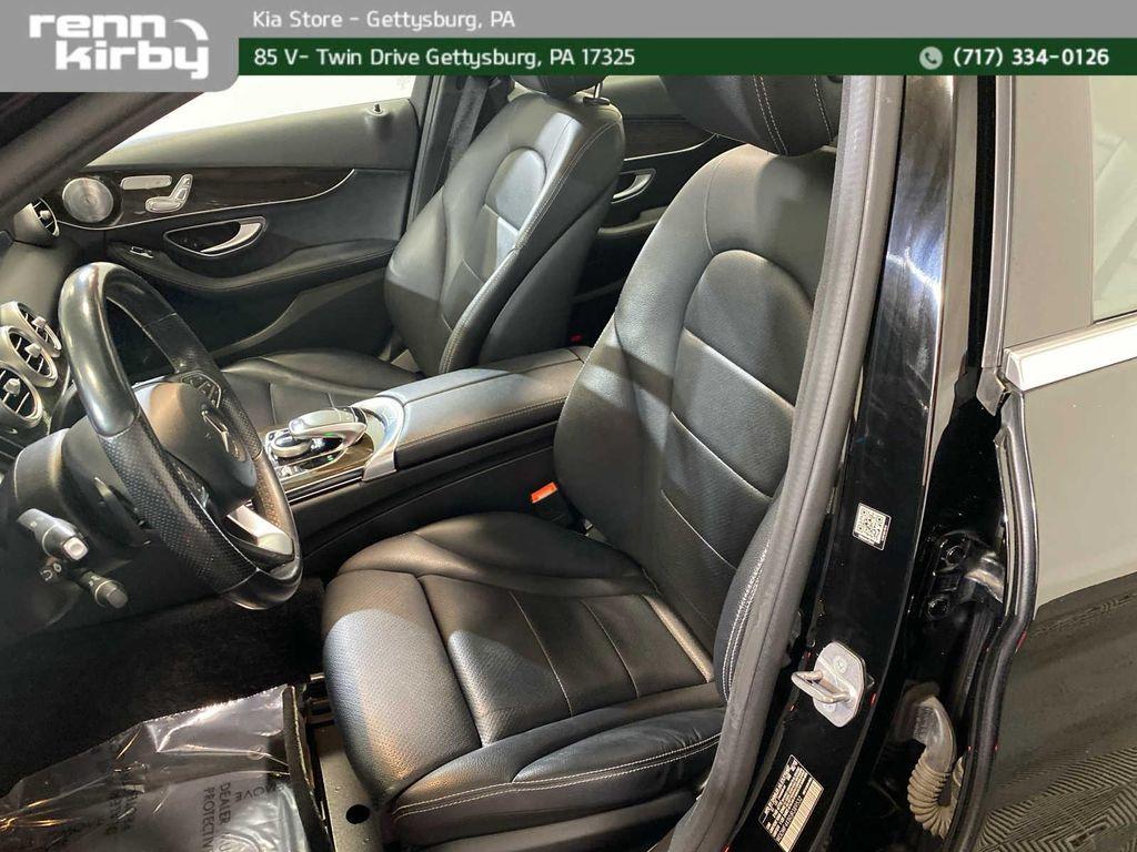 used 2018 Mercedes-Benz C-Class car, priced at $16,000