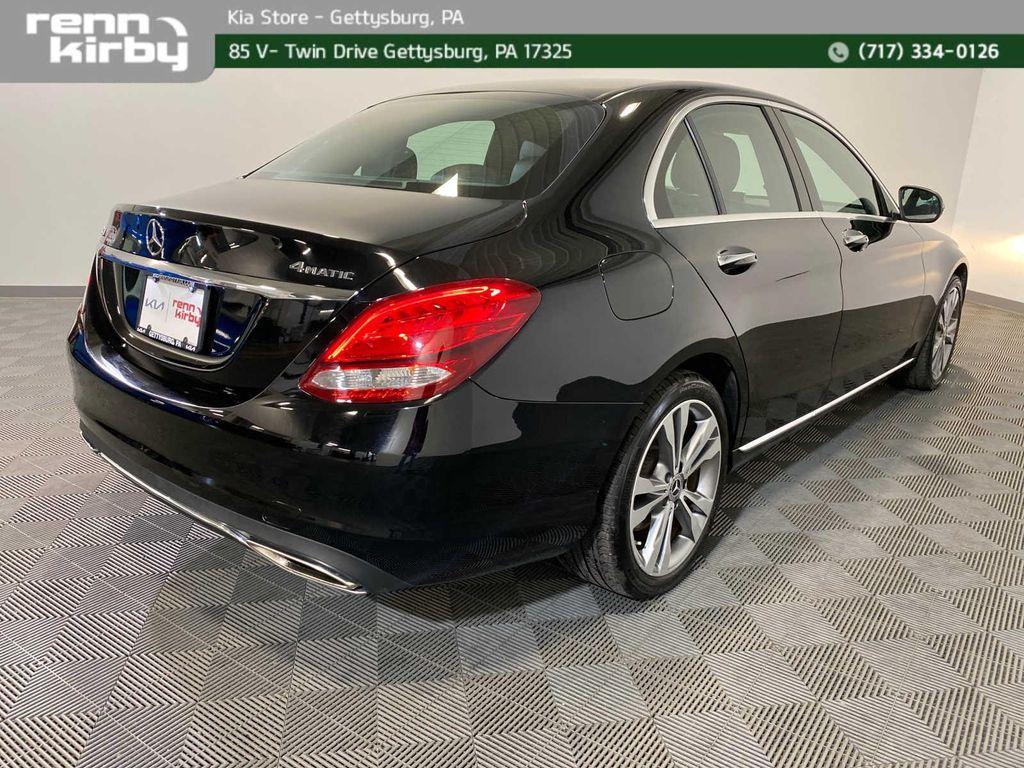 used 2018 Mercedes-Benz C-Class car, priced at $16,000