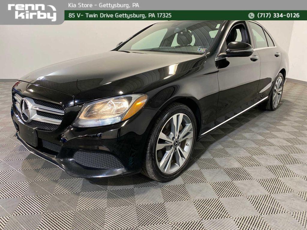 used 2018 Mercedes-Benz C-Class car, priced at $16,000