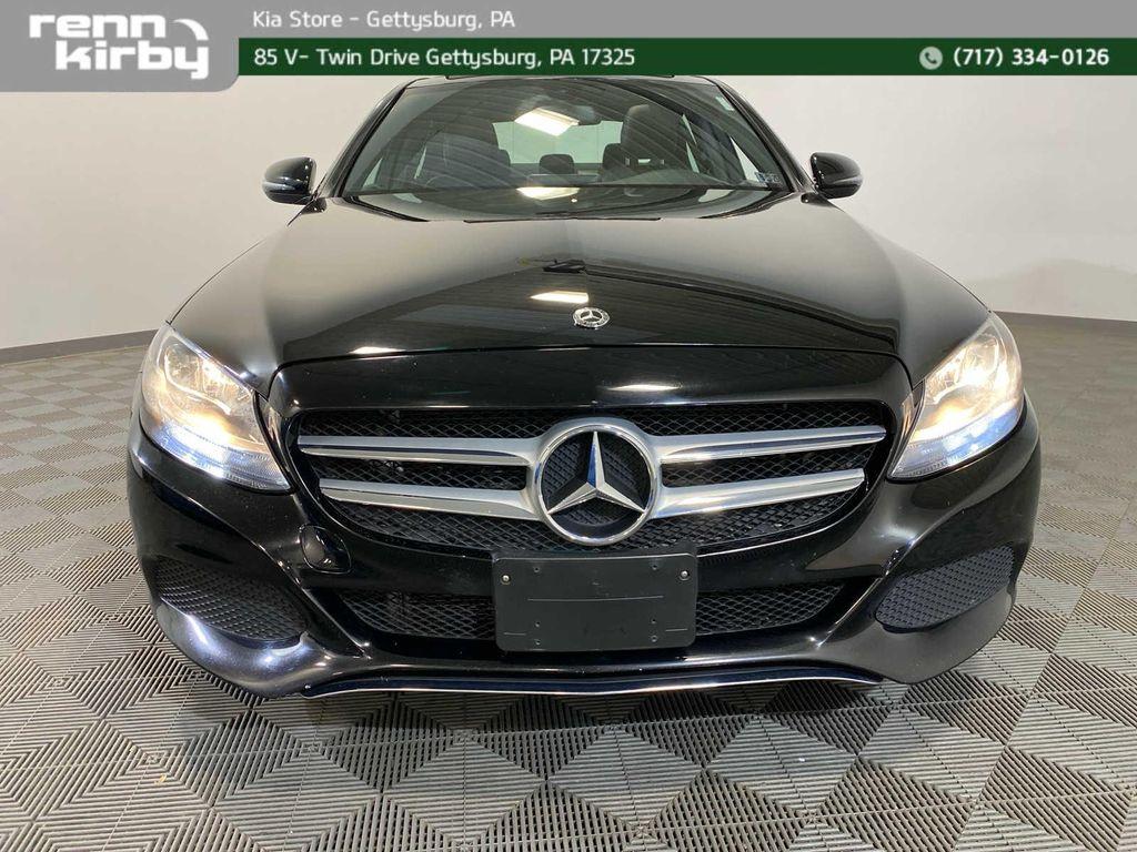 used 2018 Mercedes-Benz C-Class car, priced at $16,000