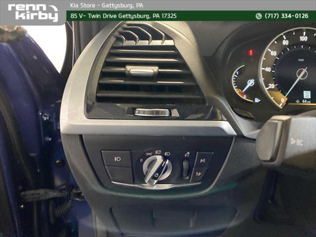 used 2019 BMW X3 car, priced at $23,400