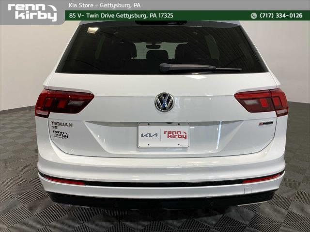 used 2021 Volkswagen Tiguan car, priced at $25,000