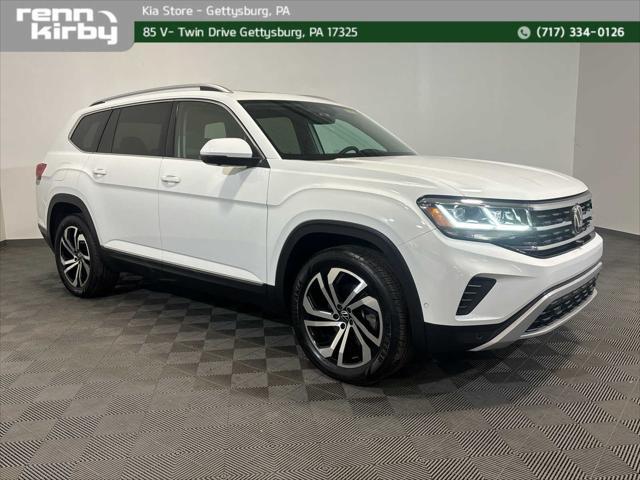 used 2021 Volkswagen Atlas car, priced at $25,600