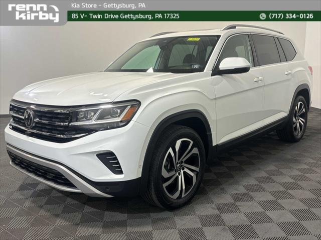 used 2021 Volkswagen Atlas car, priced at $25,600