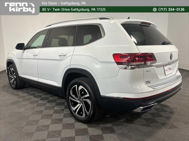 used 2021 Volkswagen Atlas car, priced at $25,600